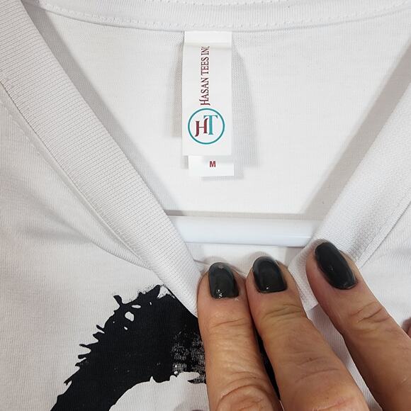 White t-shirt, one of a kind - Picture 6 of 8